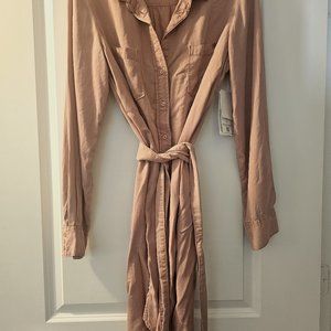 GUESS LIGHT RED FABRIC DRESS